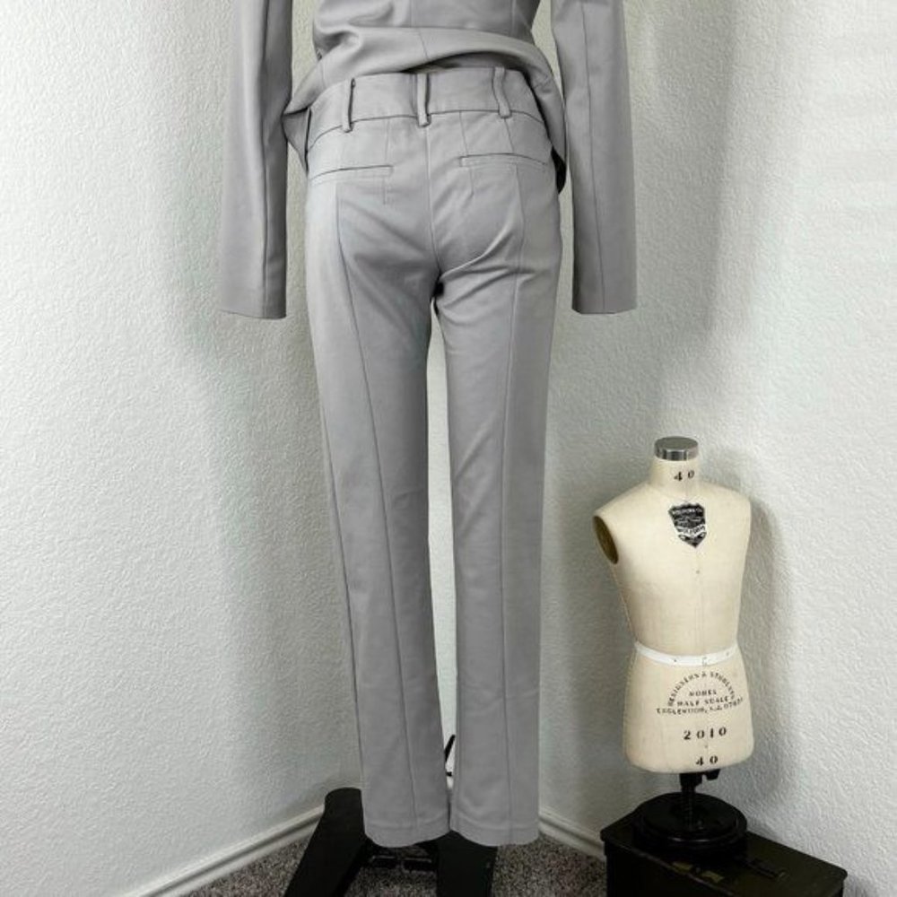 Patrizia Pepe 2 Button Blazer Slim Seamed Trouser Suit Set - Picture 7 of 10